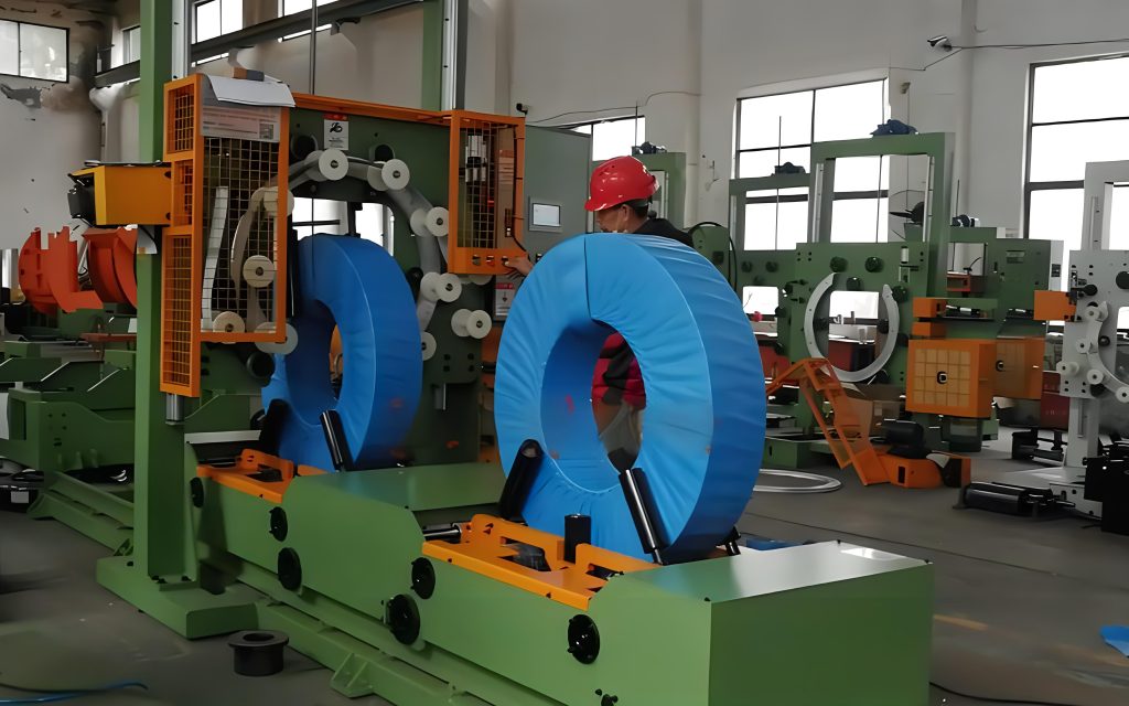 Coil wraping machine machine manufacturer for Maxico market